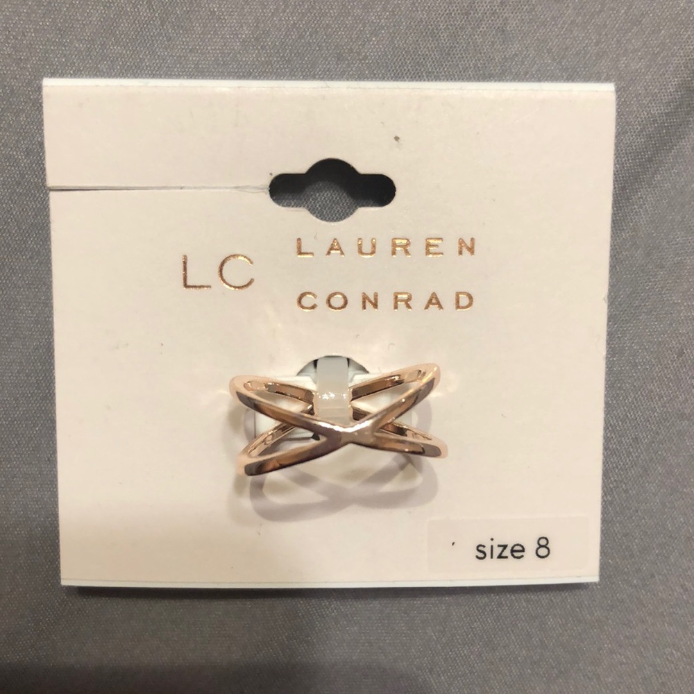 Rose gold ring